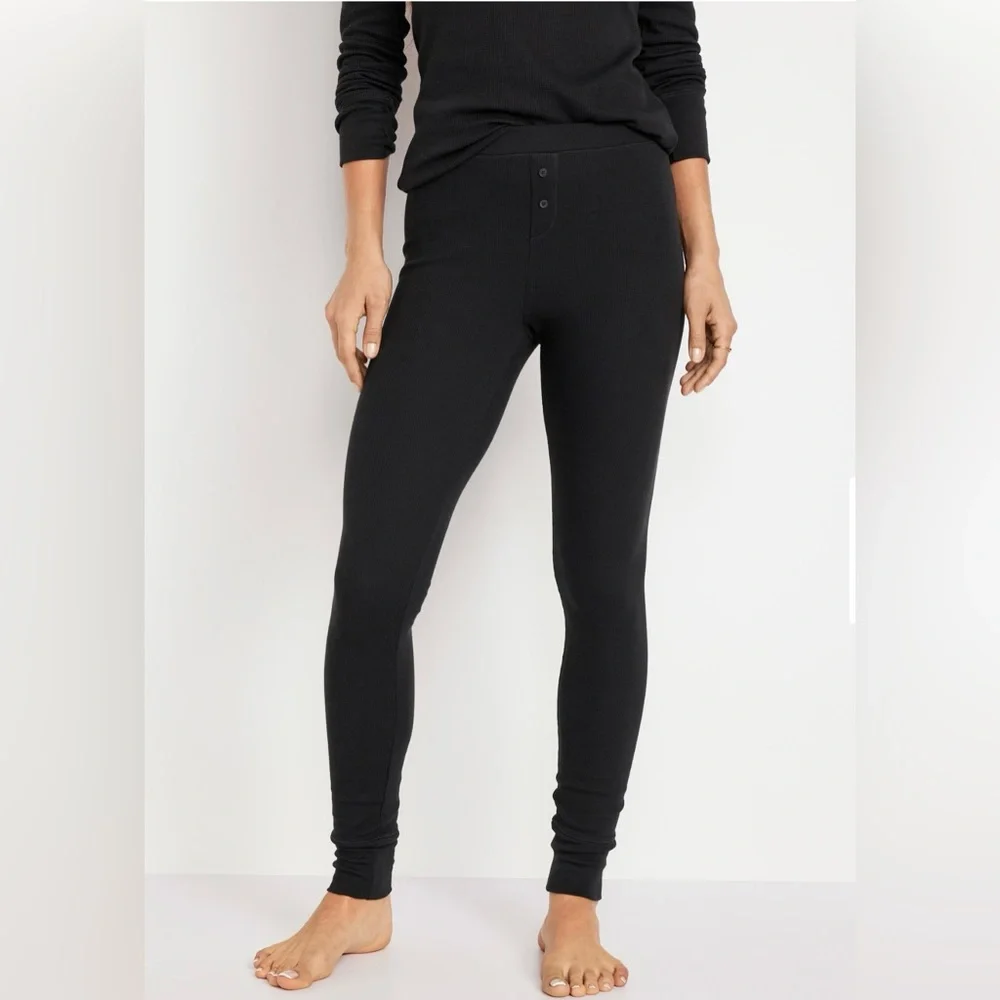 Old Navy Waffle Knit Pajama Leggings
